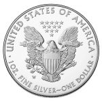 USA 2017 Silver Eagle Proof Coin Reverse