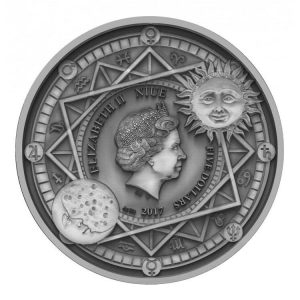 2017 Art Mint Celestial Bodies Coin Obverse