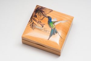 Cook Islands 2017 Shades of Nature Hummingbird Coin Box