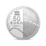 France 2017 Place de le Concorde and Palais Bourbon Silver Coin Obverse
