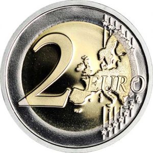 Commemorative €2 Coin Reverse