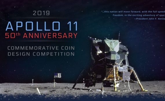 2019 Apollo 11 Coin Design Competition splash