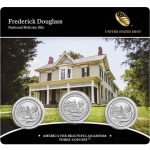USA 2017 Frederick Douglass 3 Coin Set
