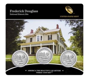 USA 2017 Frederick Douglass 3 Coin Set