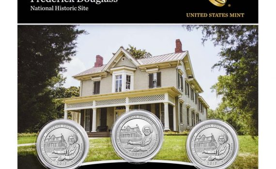 USA 2017 Frederick Douglass 3 Coin Set