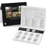 USA 2017 America the Beautiful Quarter Dollar Uncirculated Coin Set