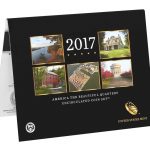 USA 2017 America the Beautiful Quarter Dollar Uncirculated Coin Set