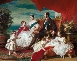 Queen Victoria and Prince Albert with their Children by Franz Xaver