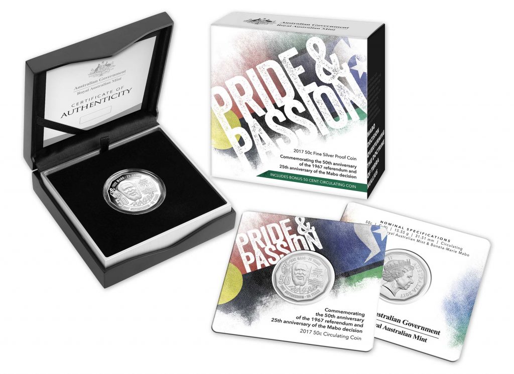 Australia 2017 Pride and Passion Silver Proof Coin in Box