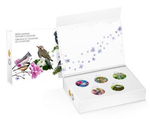 Canada 2017 Birds among Natures Colours Five Coin Set