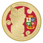 New Zealand 2017 British and Irish Lions Coin Reverse