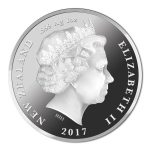 New Zealand 2017 British and Irish Lions Silver Coin Obverse