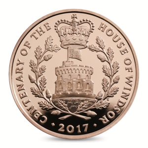 Great Britain 2017 Centenary of the House of Windsor Gold Coin Reverse
