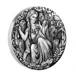 Tuvalu 2017 Frigg 2oz Silver Coin, Norse Goddesses Series