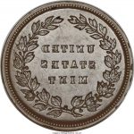 1942 1C Experimental Plastic Cent Reverse and Incuse