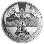 Canada 2017 150 Confederation Medal 10oz silver coin