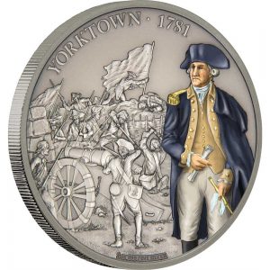2017 Battles That Changed History - Yorktown Coin Reverse
