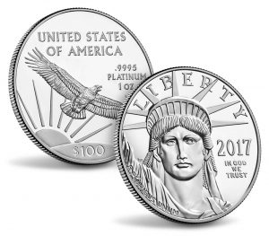 USA 2017 20th Anniversary Platinum Eagle Proof Coin
