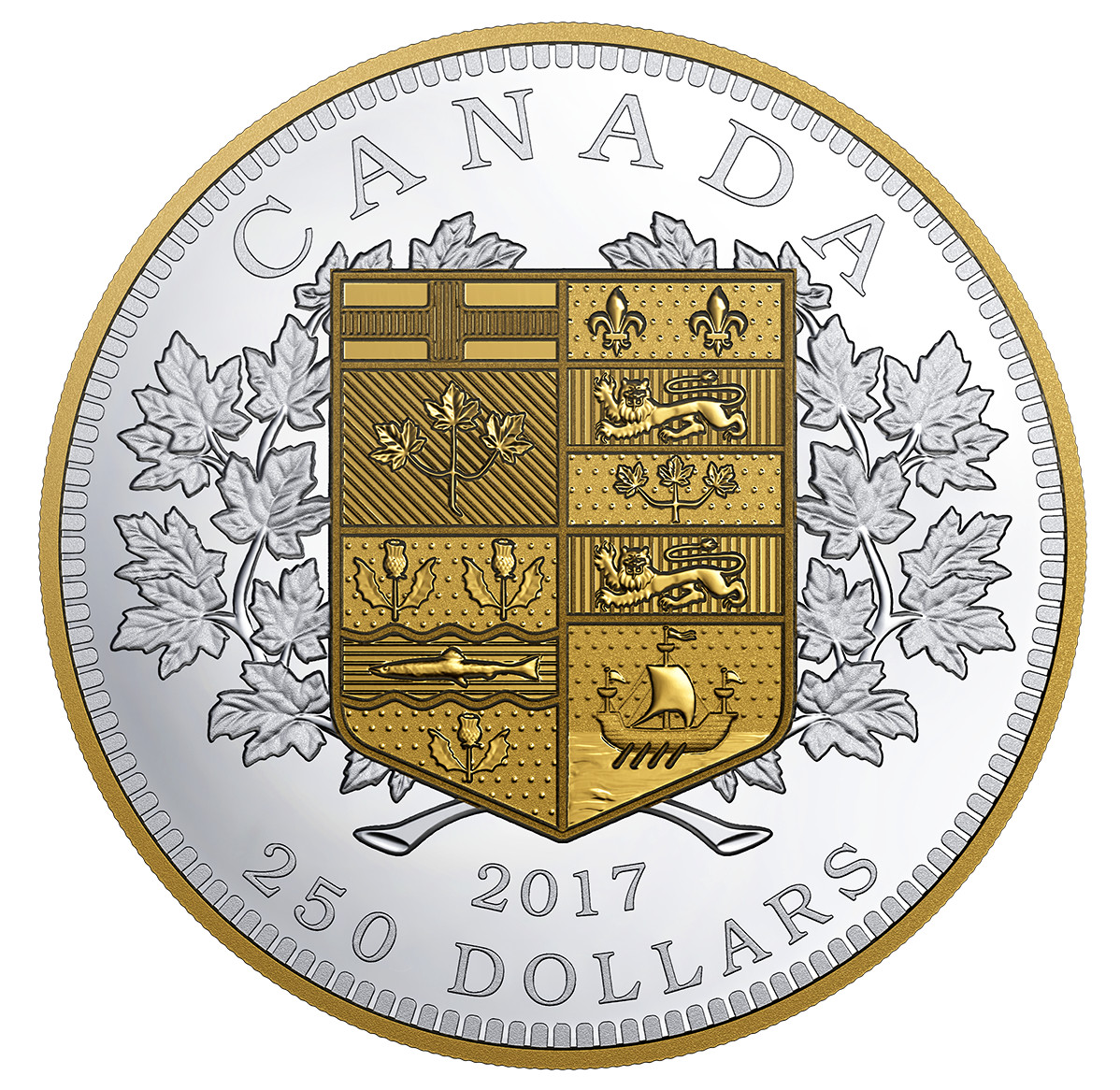 Commemorative Coins from Royal Canadian Mint for July 2017 World