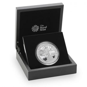 UK 2017 Proof Britannia 5oz Silver Coin In Box
