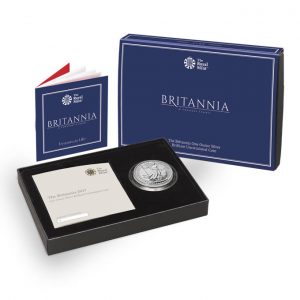 UK 2017 Britannia Brilliant uncirculated Anniversary coin