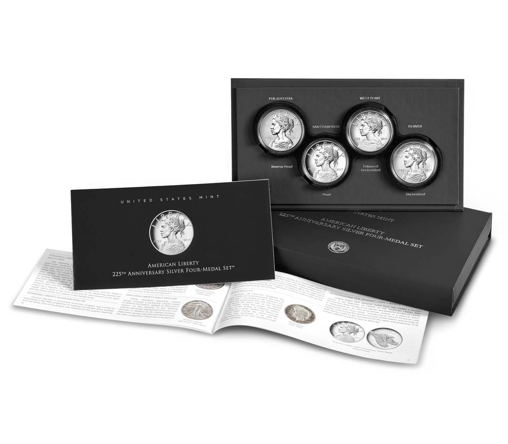 US Mint Releases Final 225th Anniversary Silver Set – World Numismatic News