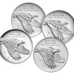 USA 2017 225th Anniversary 4 Medal Silver Set