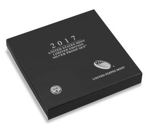 USA 2017 Limited Edition Silver Proof Set Box