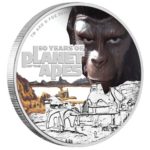 2018 Planet of the Apes 50th Anniversay 1oz Silver Coin