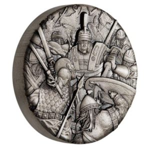 2018 Warfare Roman Legion 2oz Silver Coin