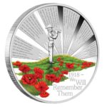 2018 ANZAC Spirit 100th Anniversary We Will Remember Them 1oz Silver Coin