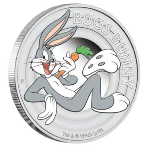2018 Loony Tunes - Bugs Bunny 1/2oz Silver Coin