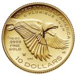 2018 American Liberty One–Tenth Ounce Gold Proof Coin Reverse