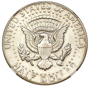 1977 d Kennedy 50c silver